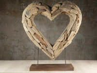 The Driftwood Lonely Heart Contemporary Tabletop