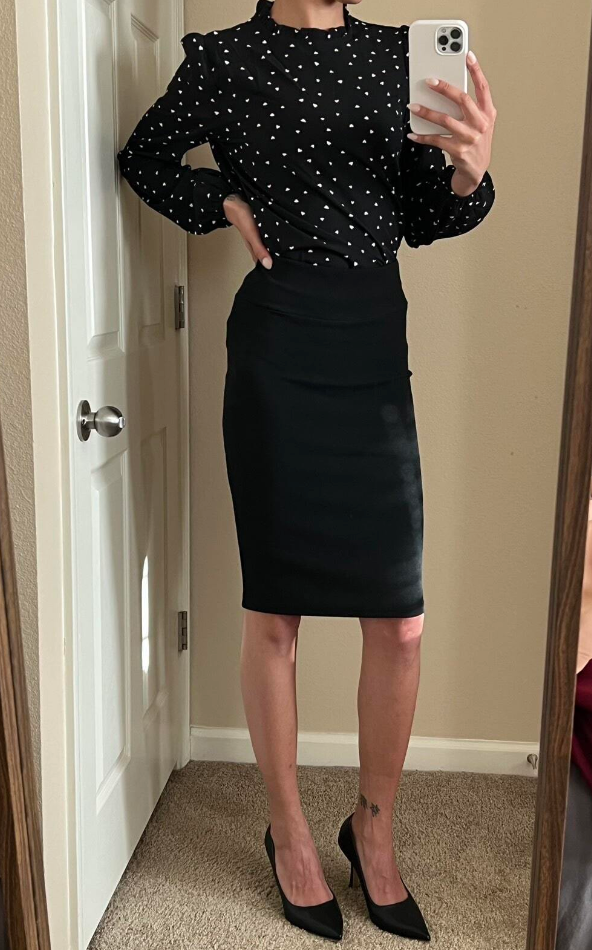 business casual pencil skirts