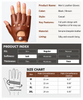 Men’s Leather Fingerless Gloves for Driving and Motorcycle Riding