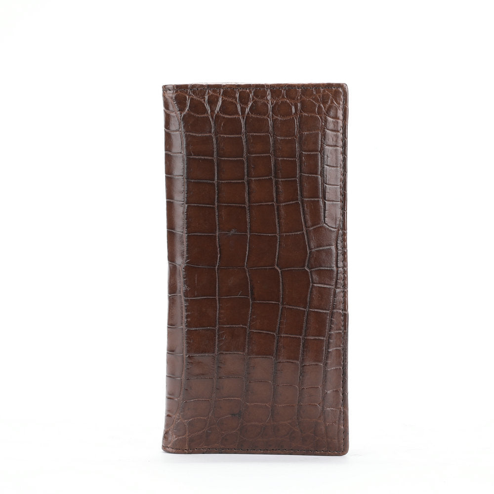 Genuine Crocodile Leather Clutch Wallet for Men