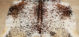 Small Spotted Tricolor Cowhide Rug