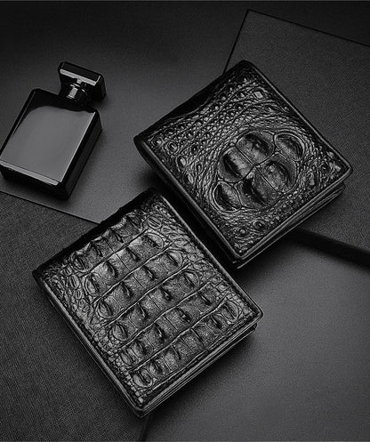 Men’s Genuine Crocodile Leather Wallet