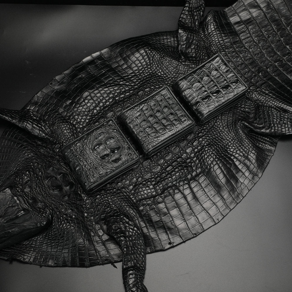 Men’s Genuine Crocodile Leather Wallet