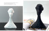 Modern Abstract Figure Resin Statue Nordic Art Portrait Sculpture