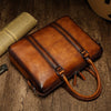 Handmade Real Leather Messenger Briefcase Bag