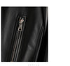 Women Black Leather Jacket Genuine Sheepskin Moto Bomber
