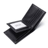 Men’s Genuine Leather Wallet with Coin Pocket and RFID Protection