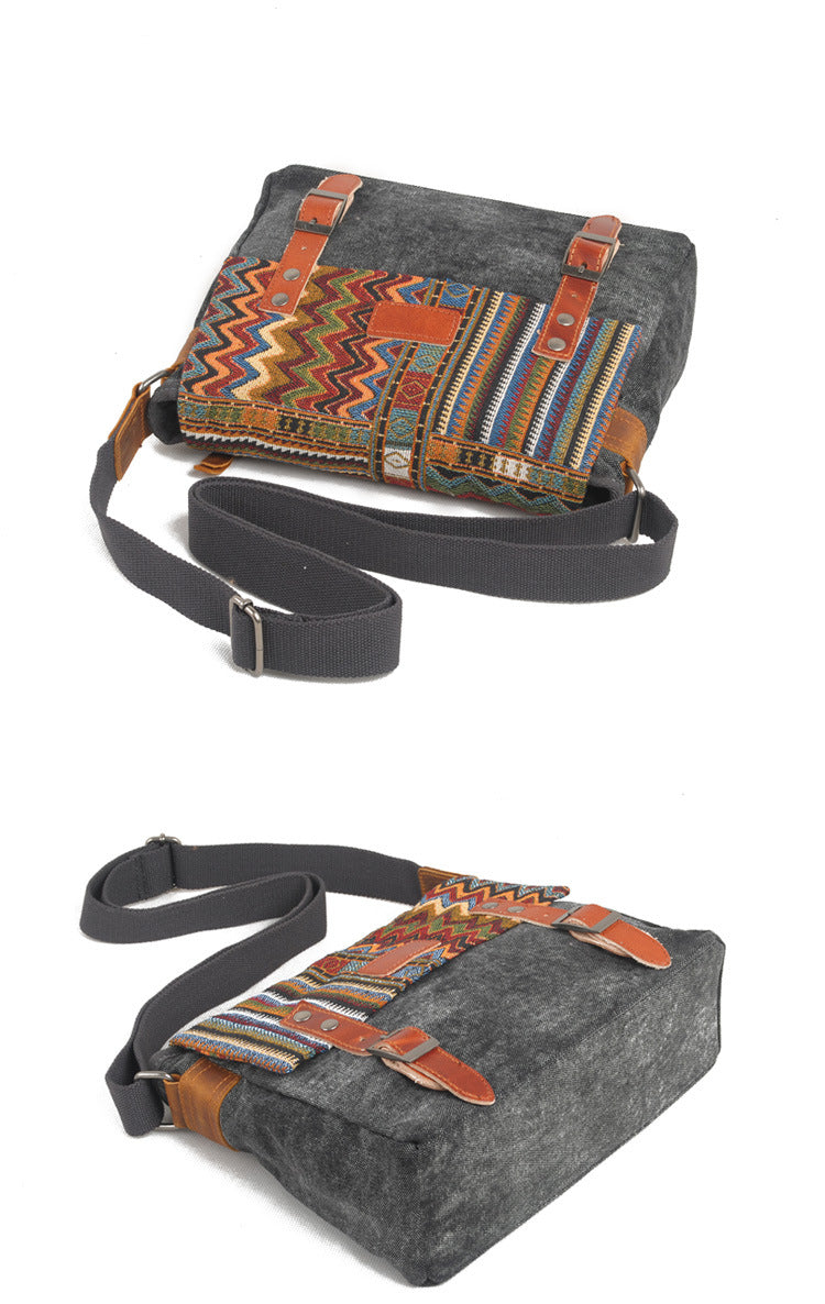 Canvas Camera Bag for DSLR and Mirrorless Cameras with Padded Insert