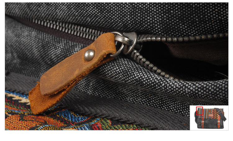 Canvas Camera Bag for DSLR and Mirrorless Cameras with Padded Insert