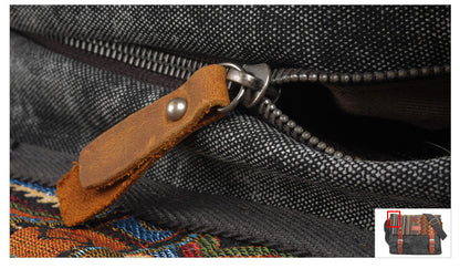 Canvas Camera Bag for DSLR and Mirrorless Cameras with Padded Insert