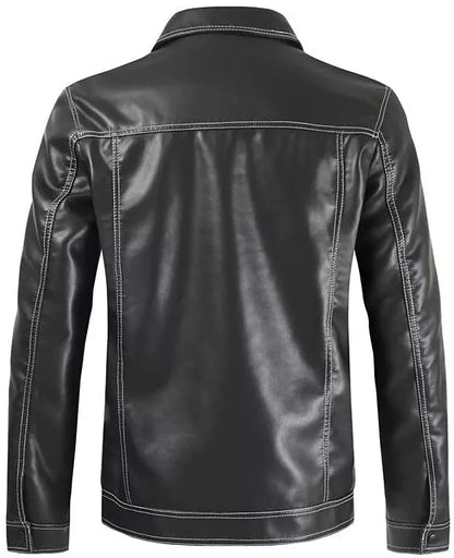 Men's Genuine Leather Fit Jacket