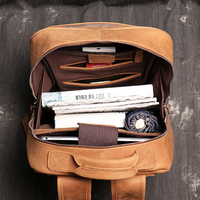 Premium Leather Office Backpack