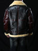 Mens Shearling Leather Aviator Jacket