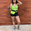 High Waisted Faux Leather Shorts for Women
