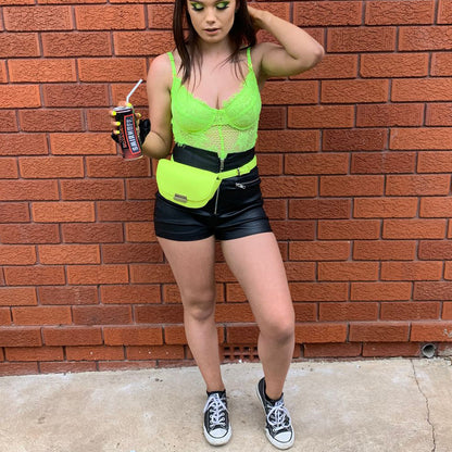 High Waisted Faux Leather Shorts for Women