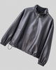 Women’s Leather Jacket Genuine Sheepskin Lightweight Relaxed Short Style