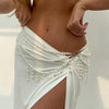 Multi-Layer Faux Pearl Bikini Chest Chain Set 2