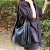 Leather Women Large Shoulder Messenger Tote Bag