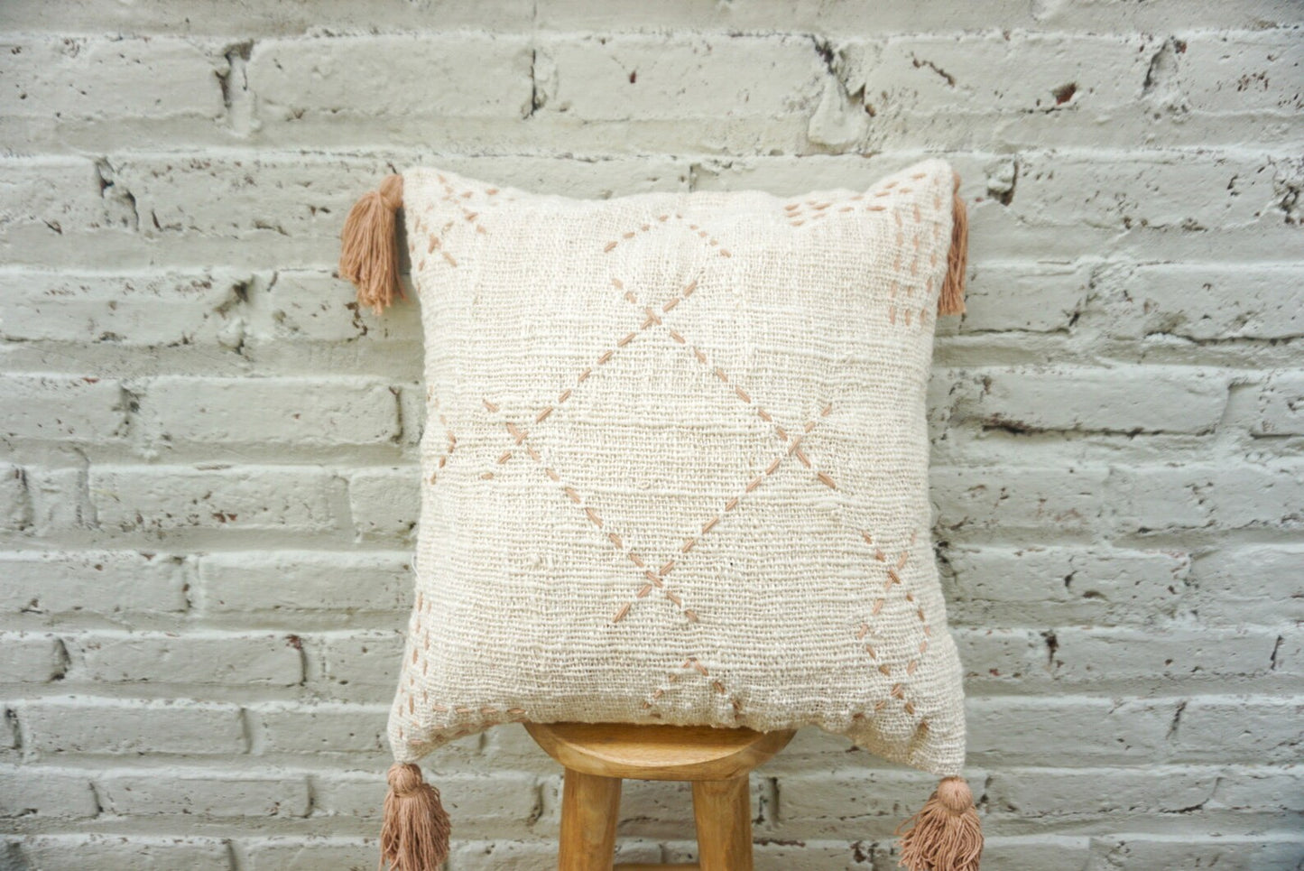 Boho minimalist pillow cover