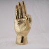 Brass hand ok sign sculpture finger