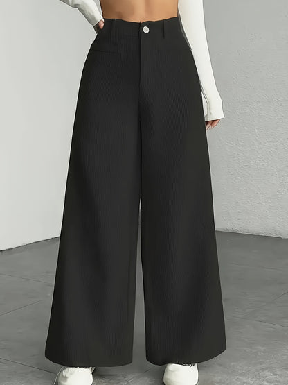 Women Causal Pants Wide Leg