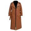 Genuine Leather Men's Trench Coat