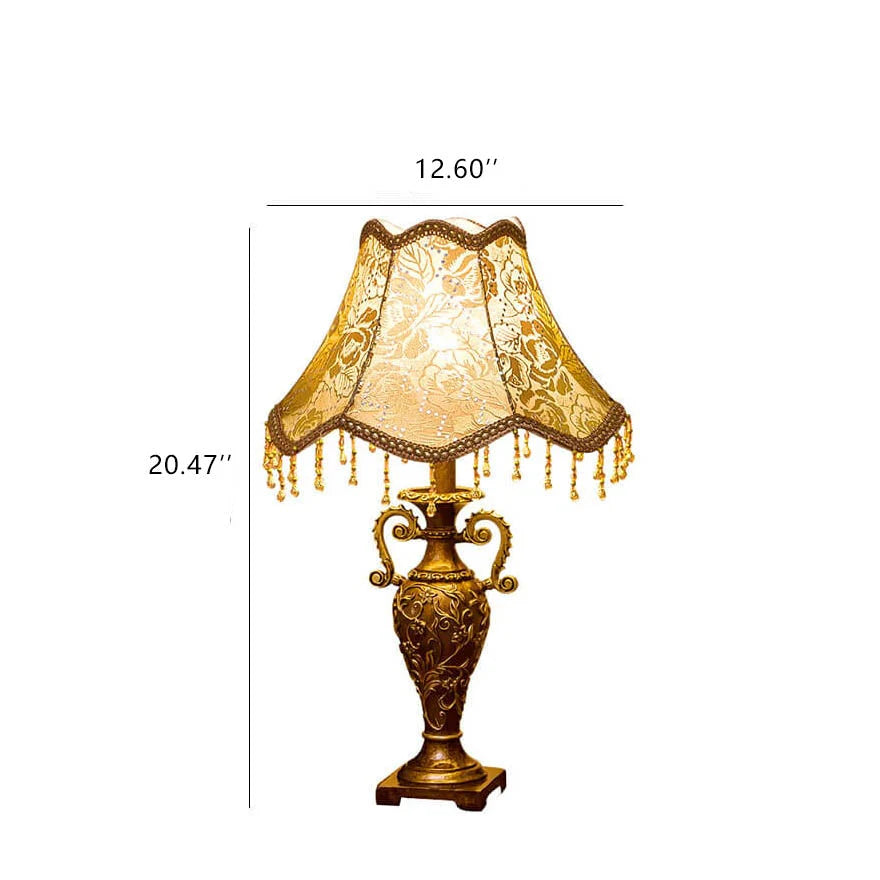 Scandinavian retro table lamp for bedroom