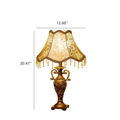 Scandinavian retro table lamp for bedroom