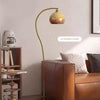 French Antique Floor Lamp Sunset Gradient Glass Standing Light