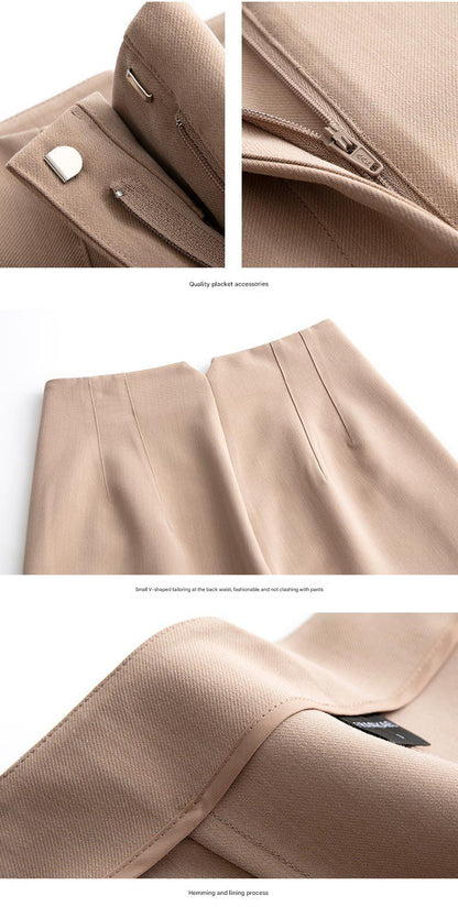 Women's Pleated Straight Leg Pants