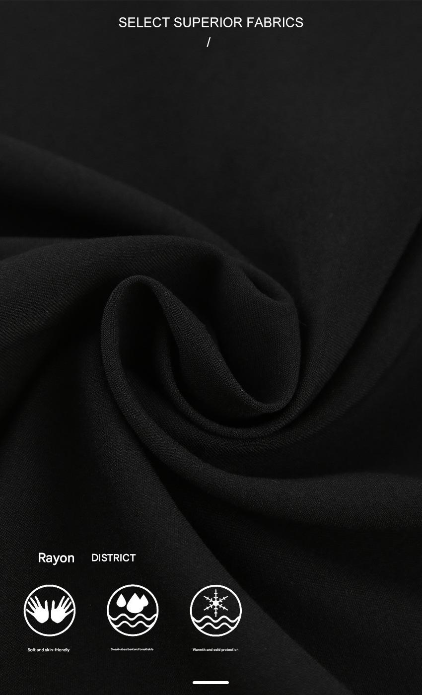 Fabric Midi Skirt with High Slit
