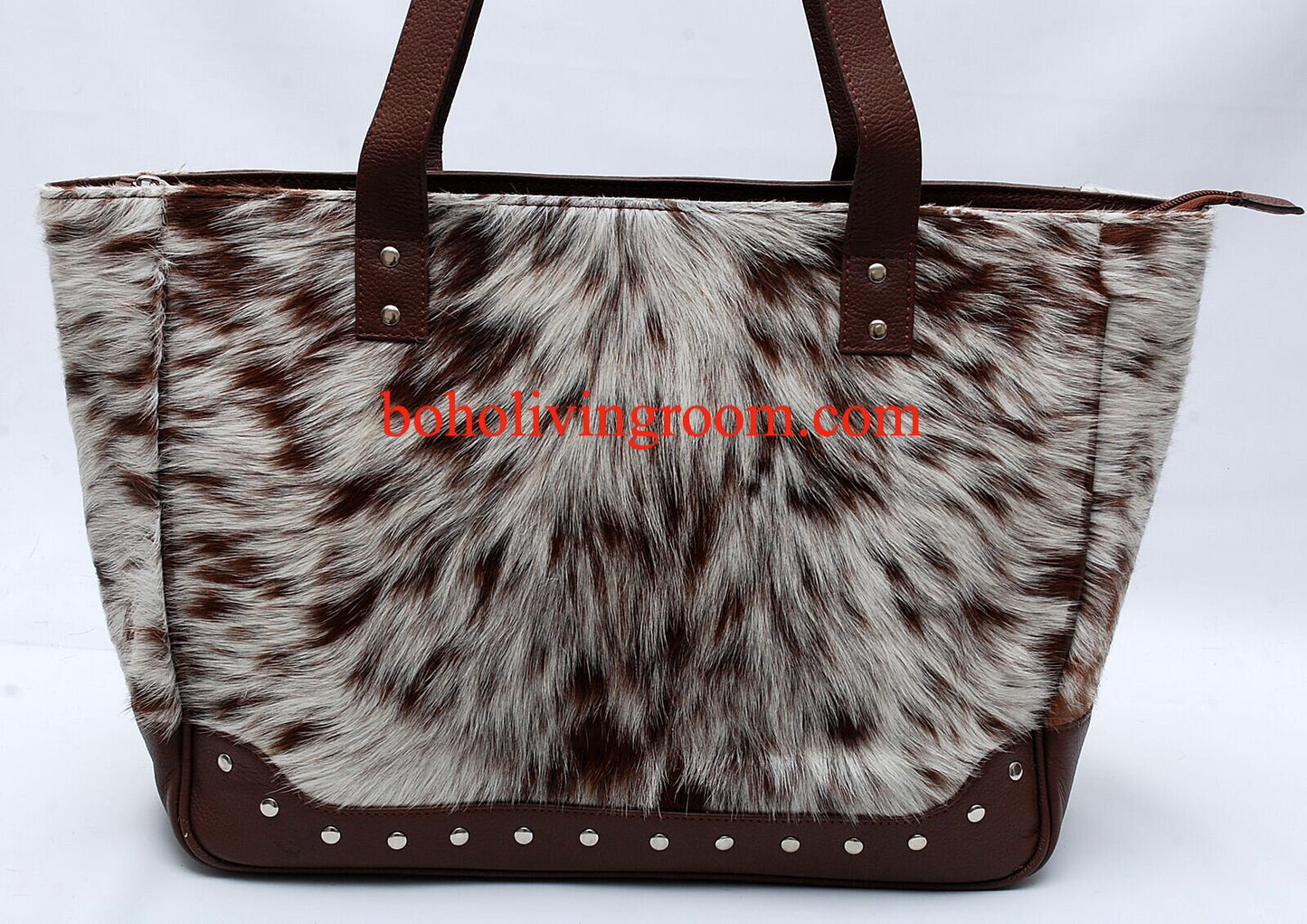 Hair On Cowhide Tote Purse