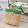 Straw Crossbody Purse Woven Summer Beach Bag for Women