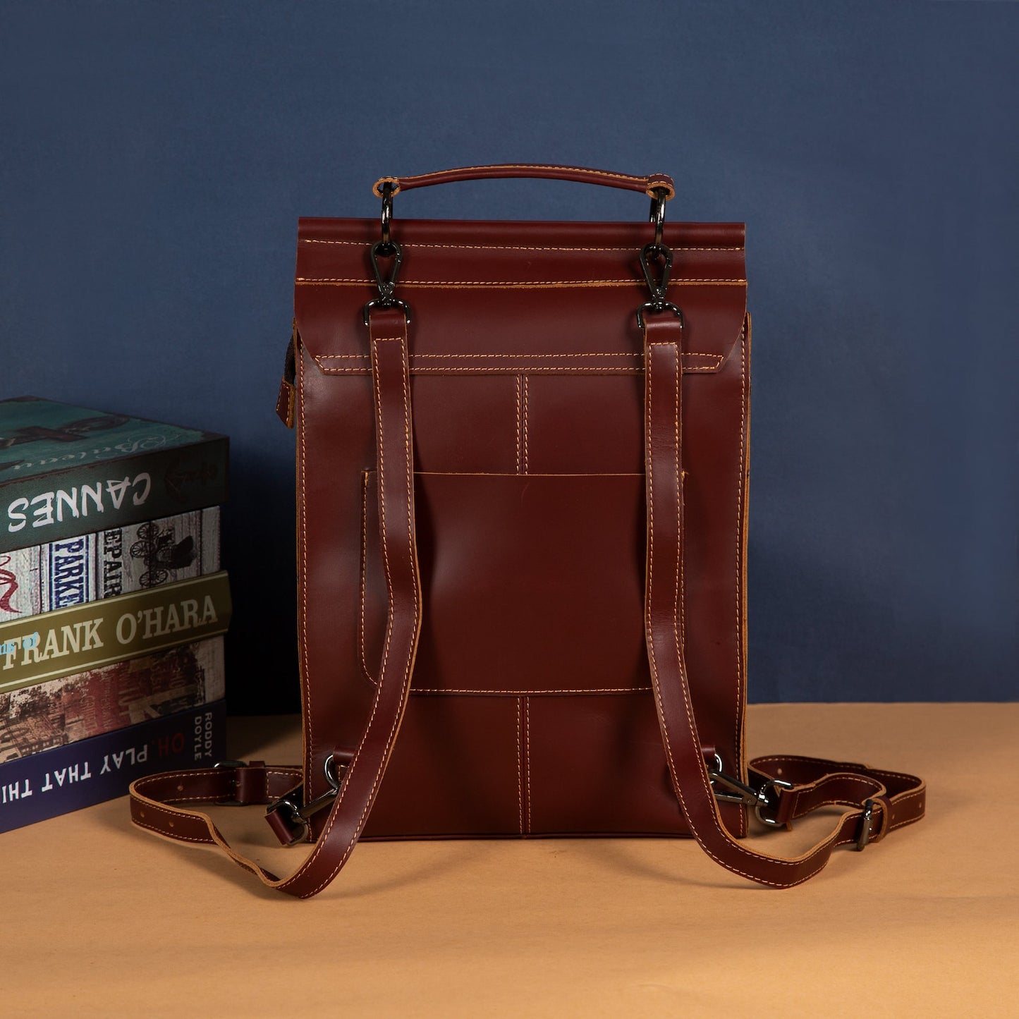 Real Leather Professional Backpack