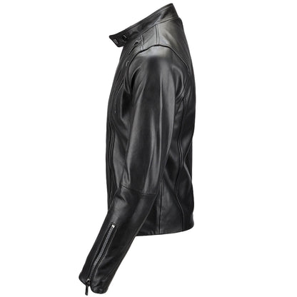 Unisex Real Genuine biker Leather Jacket