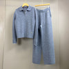 Women’s Real Cashmere Sweater and Pants Lounge Set