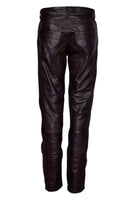 Leather Motorcycle Pants Slim Fit