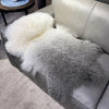 Genuine Sheepskin Rug with Curly Wool for Sofas and Chairs