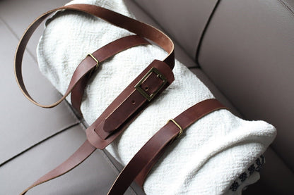 Genuine Leather Blanket Belt