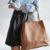 Women Retro Leather Bucket Purse