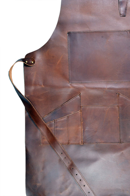 Genuine Leather Apron Barber Cooking Butcher