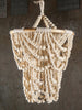 Natural Wood beaded Lampshade Chandelier