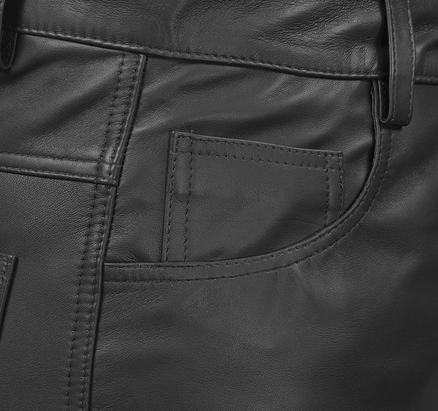 Genuine Leather Skirt Stylish Outerwear