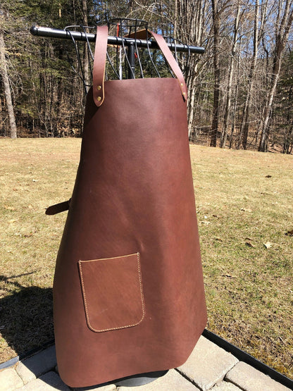 Genuine Leather aprons for kitchen butcher chefs