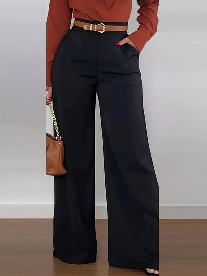 Soft straight leg women's pants