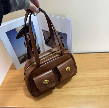 Genuine Leather Women’s Shoulder Armpit Purse