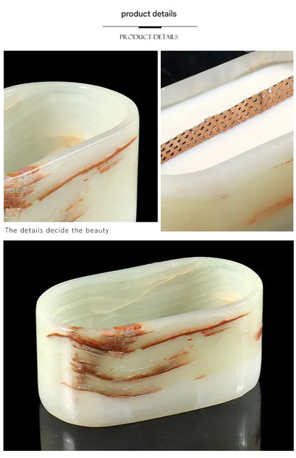 Natural Marble Aromatherapy Candle Cup