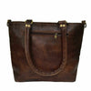 Women's Leather Carryall Tote Bag