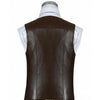 Authentic Men's Brown Leather Vest