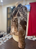 Rodeo Style Real Hair On Cowhide Jacket